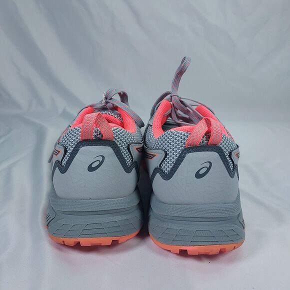 ASICS Gel-Venture 8 Womens Gray Coral Athletic Trail Running Sneakers - Picture 3 of 13
